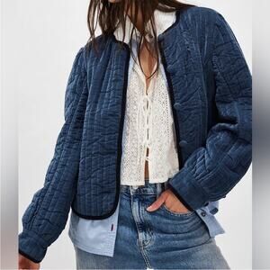 Free People Natalia Velvet Jacket S